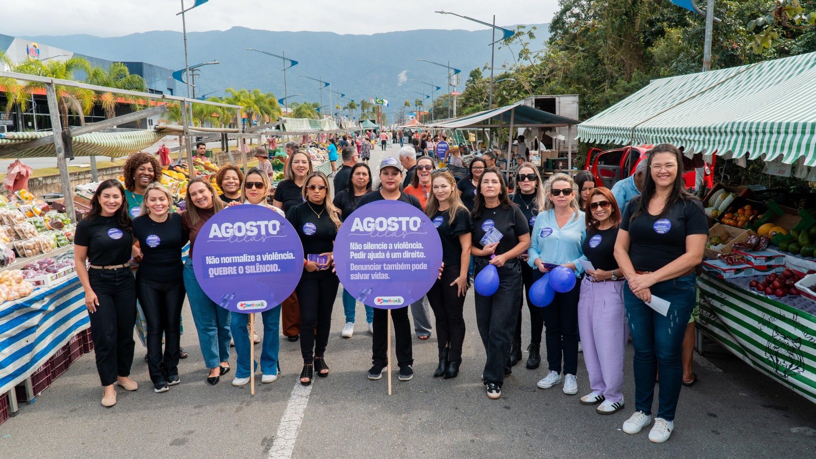 Bertioga inicia caminhadas contra violência à mulher