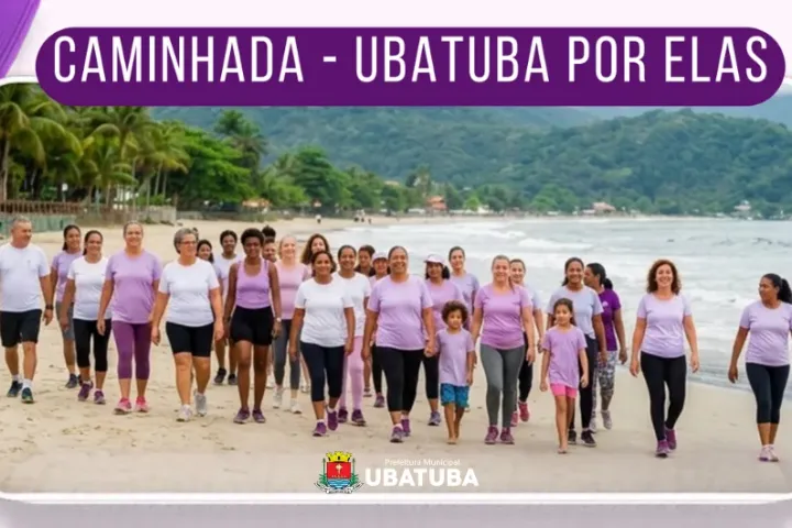 Ubatuba encerra Agosto Lilás com caminhada e aula
