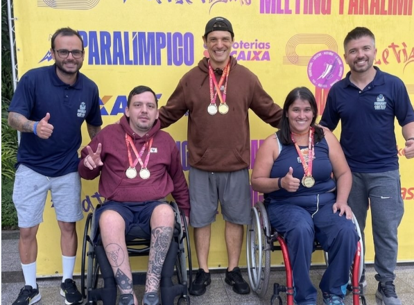 Caraguatatuba conquista medalhas no Meeting Paralímpico
