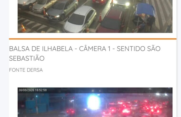 Motoristas encaram mais de 3 horas de fila entre ilhabela e São Sebastião Semil
