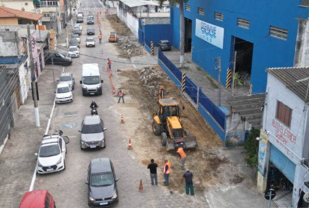 São Sebastião inicia alargamento da Rua Antônio Goulart Marmo