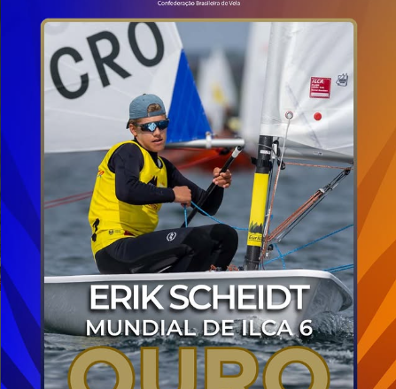 Erik Scheidt é campeão mundial de vela em Ilhabela