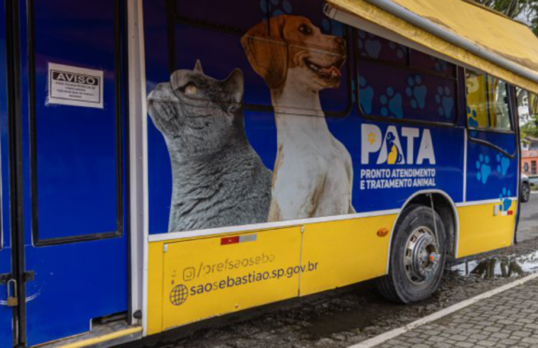 PATA móvel leva atendimento veterinário gratuito a mais bairros
