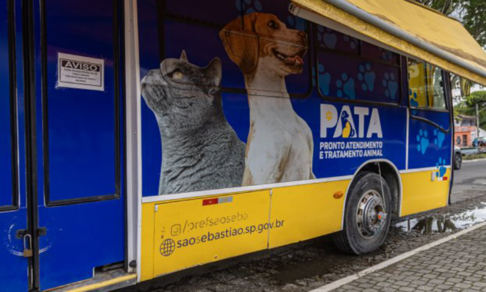 PATA móvel leva atendimento veterinário gratuito a mais bairros