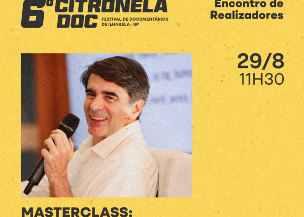 João Moreira Salles ministra masterclass em Ilhabela neste sábado
