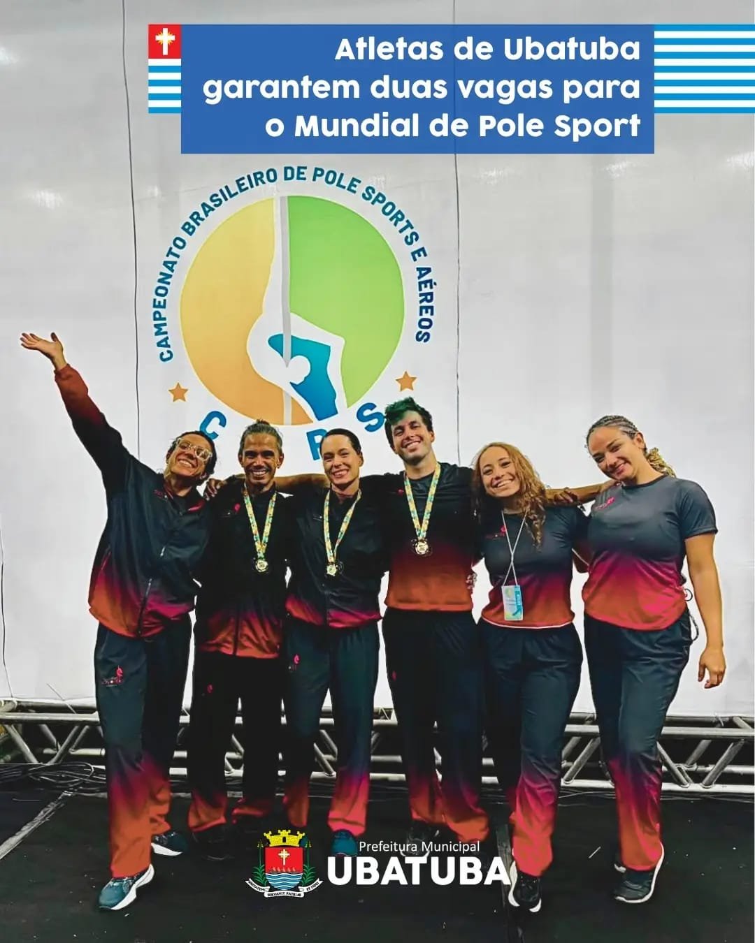 Atletas de Ubatuba garantem vagas para o Mundial