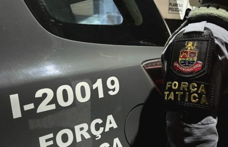 Fugido da justiça preso após fuga ao ferro-velho