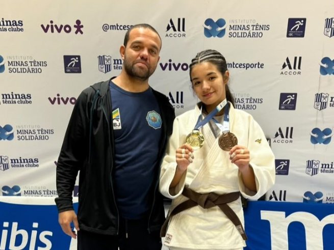 Julia Lima ganha ouro e bronze na Copa Minas