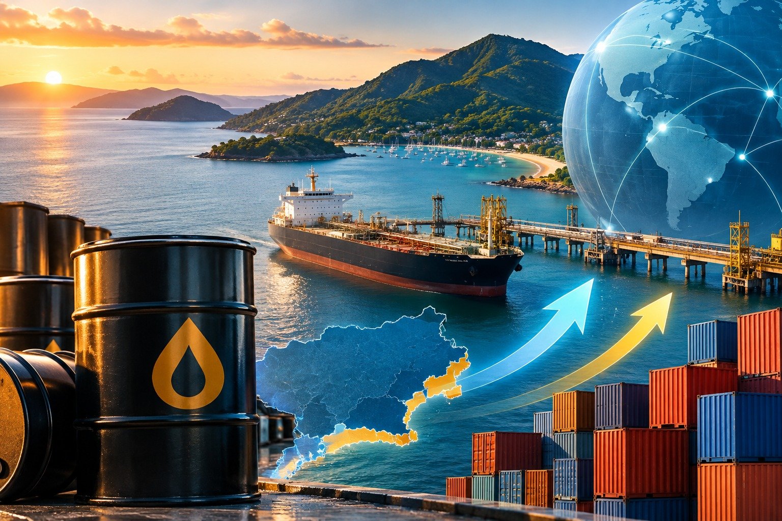 Ilhabela registra US$ 1,7 bilhão em exportações