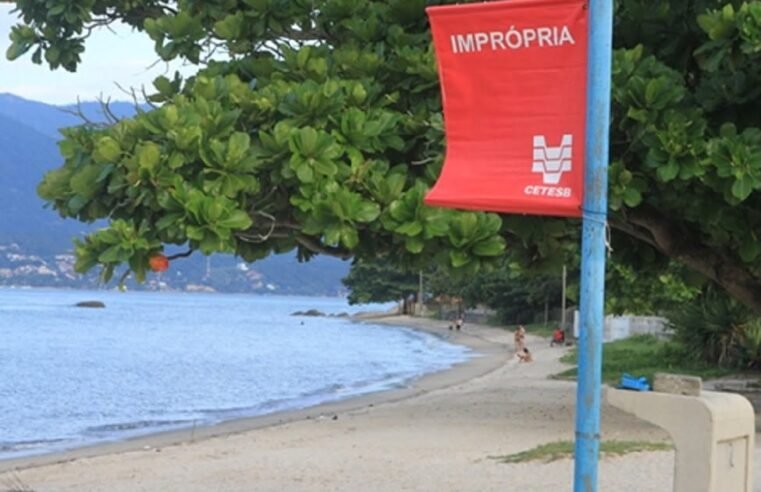 Cetesb aponta 22 pontos impróprios no litoral