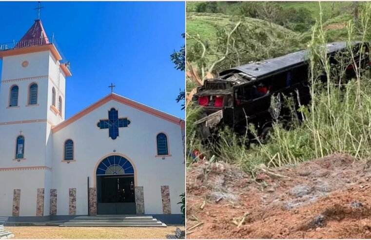 Ônibus cai em ribanceira e mata seis em Cruzeiro