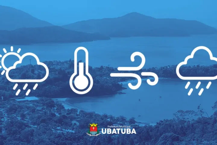 Chuva fraca e temperaturas amenas chegam a Ubatuba