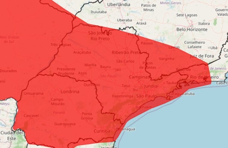 Inmet emite alerta de calor no Vale