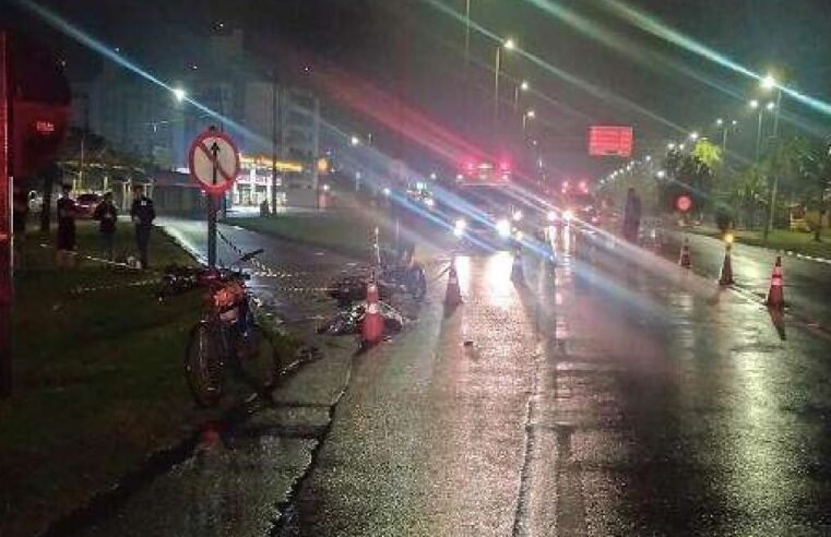 Colisão de motos mata motorista em Caraguatatuba