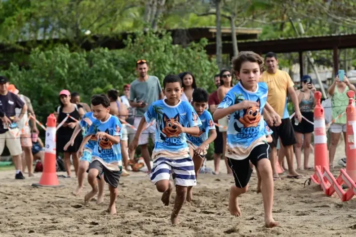Ilhabela realiza Kids Beach Run com 550 crianças