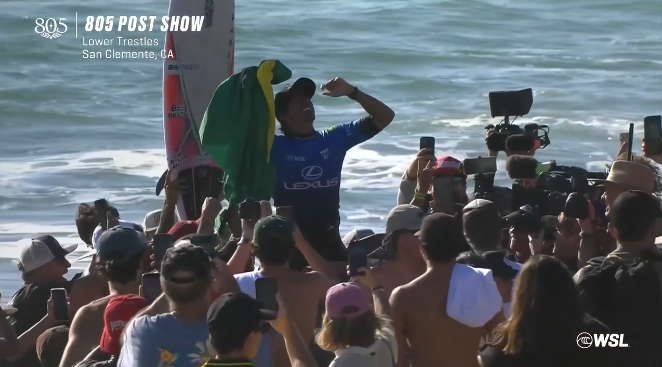 Miguel Pupo vence etapa de Trestles nos EUA