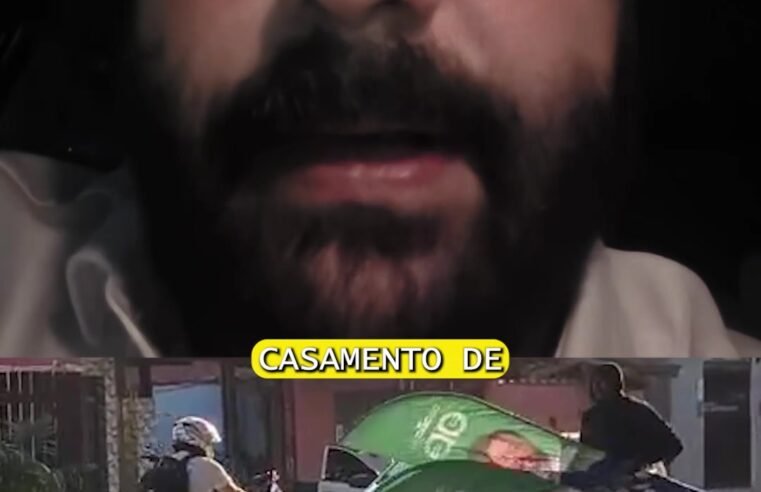 Banner de campanha de Colucci é incendiado em Ilhabela