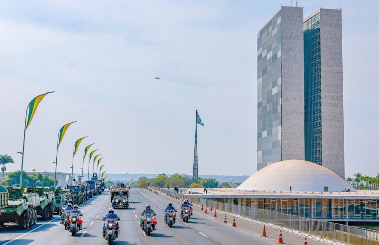 Desfile de 7 de Setembro altera trânsito em Brasília