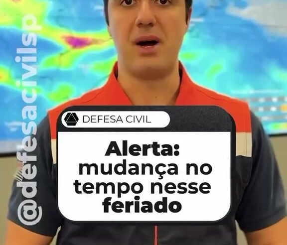 Atenção para a mudança no tempo! A passagem