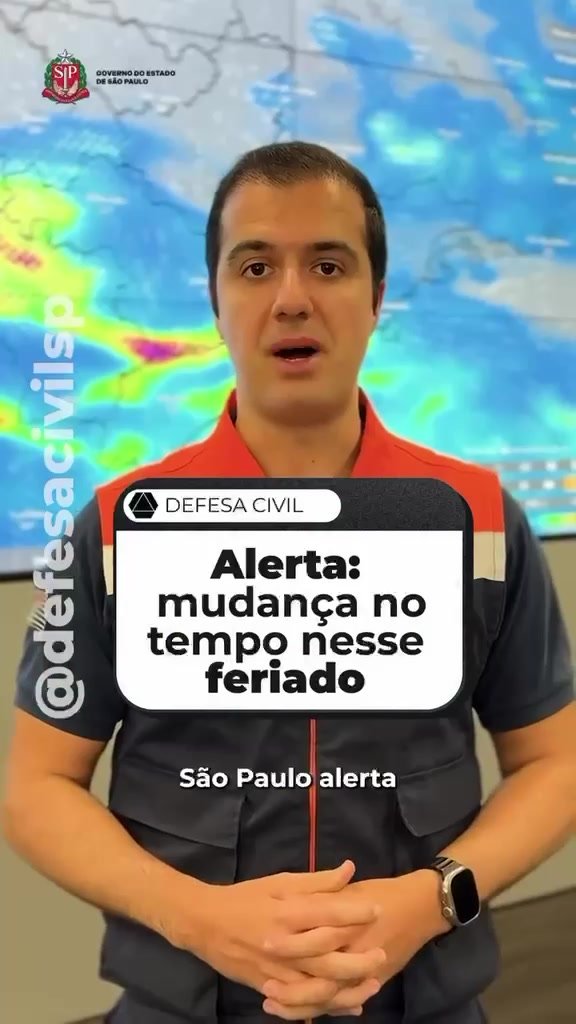 Atenção para a mudança no tempo! A passagem
