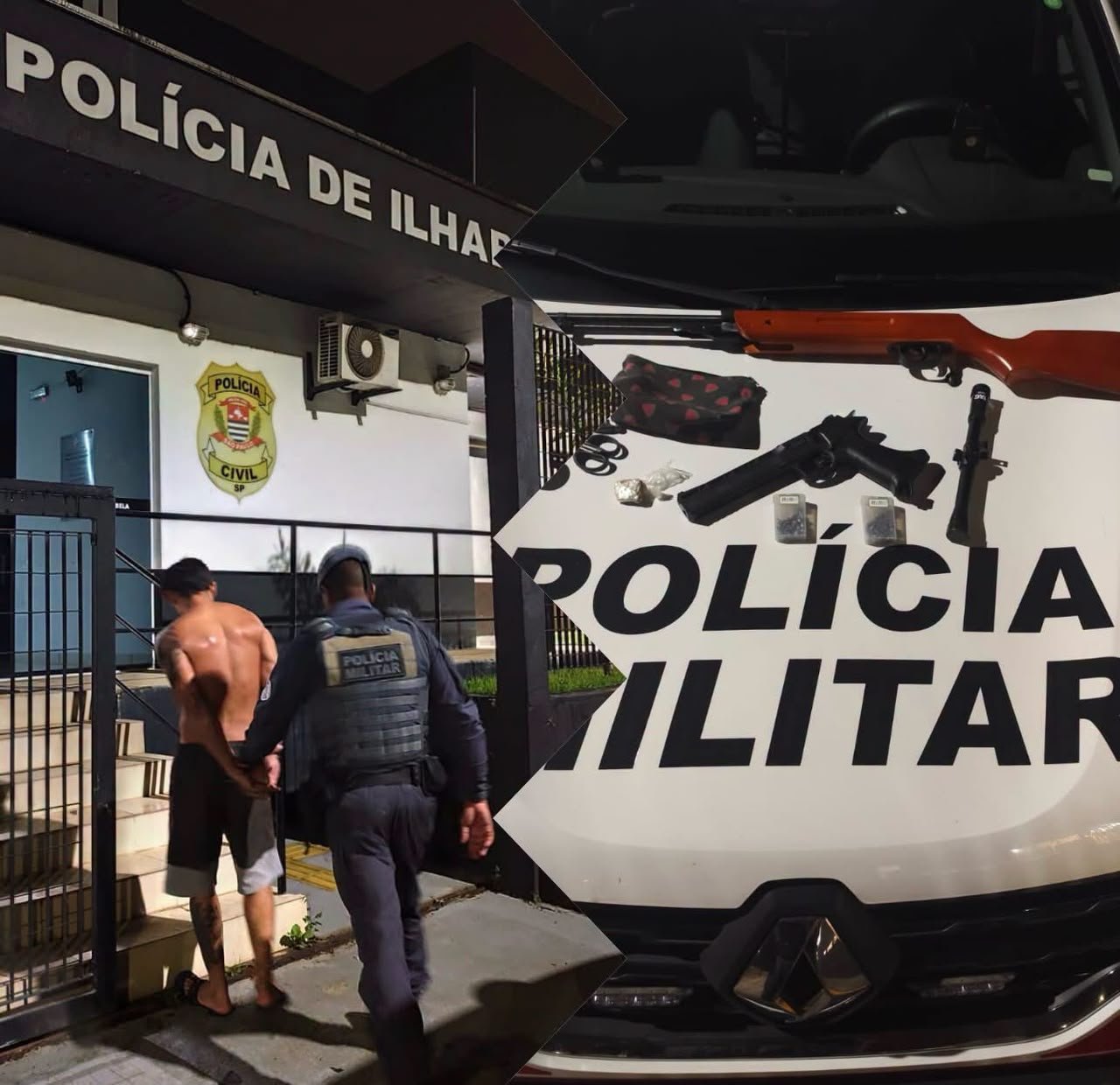 Polícia prende homem por violência doméstica em Ilhabela