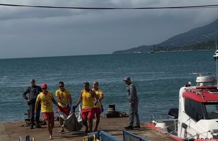 Naufrágio em Ilhabela deixa homem morto