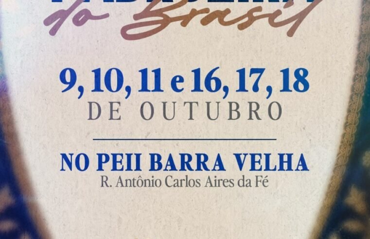 🙏✨ *A Festa de Nossa Senhora Aparecida começa nesta