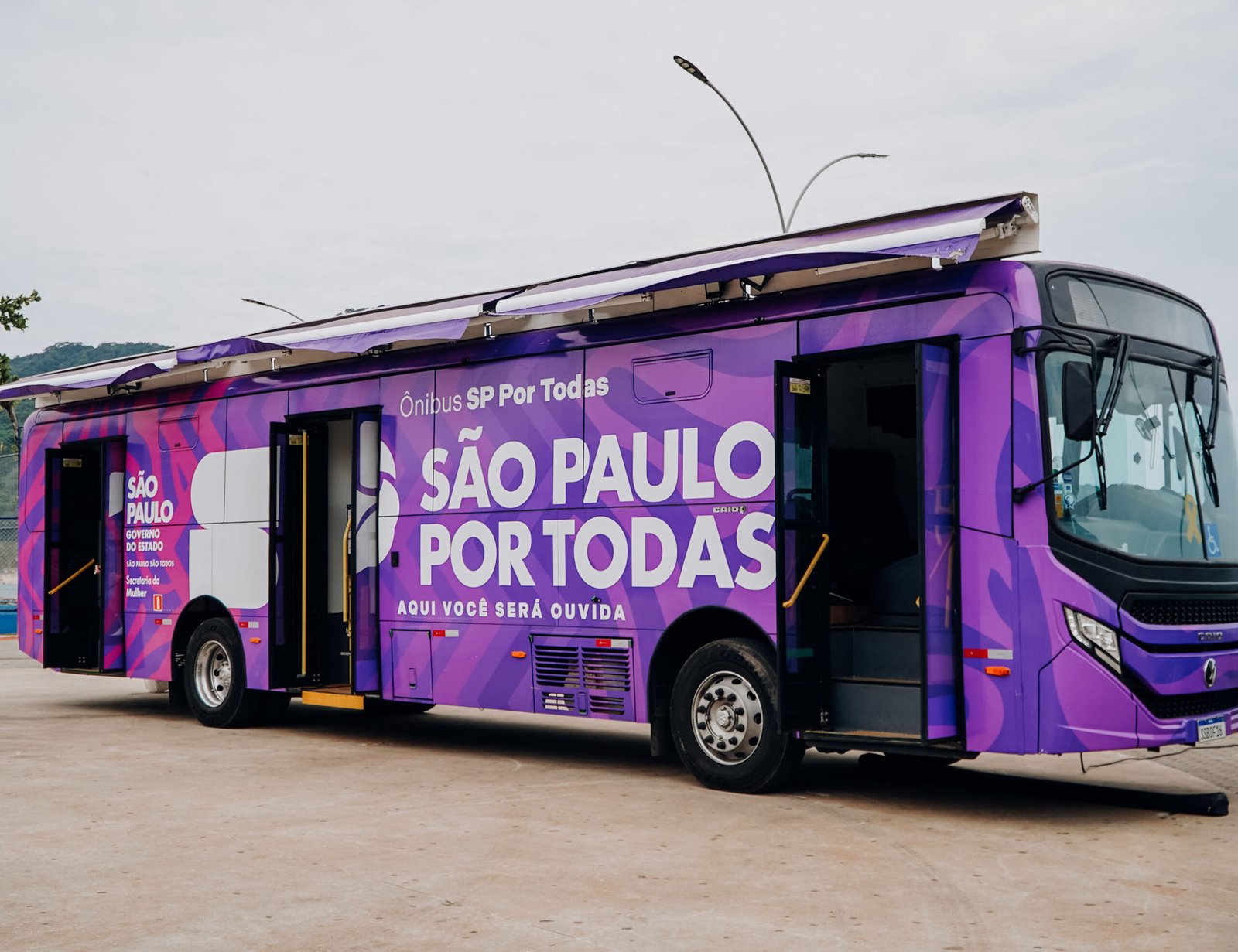 São Sebastião recebe ônibus SP Por Todas para atendimento