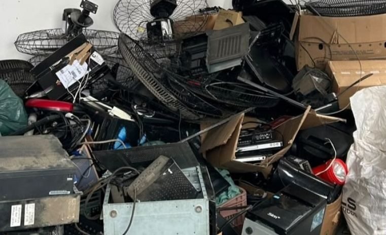 São Sebastião recolhe mais de 1,6 tonelada de lixo eletrônico em 2026