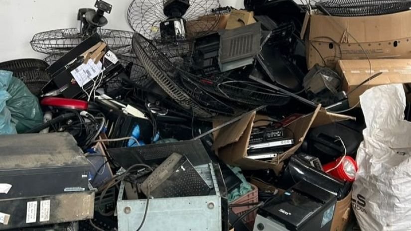 São Sebastião recolhe mais de 1,6 tonelada de lixo eletrônico em 2026