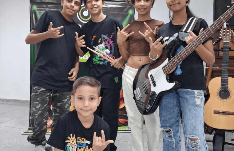Star Kids Band se apresenta no Park Fest