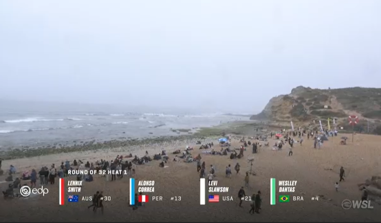 Surfista Weslley Dantas, de Ubatuba