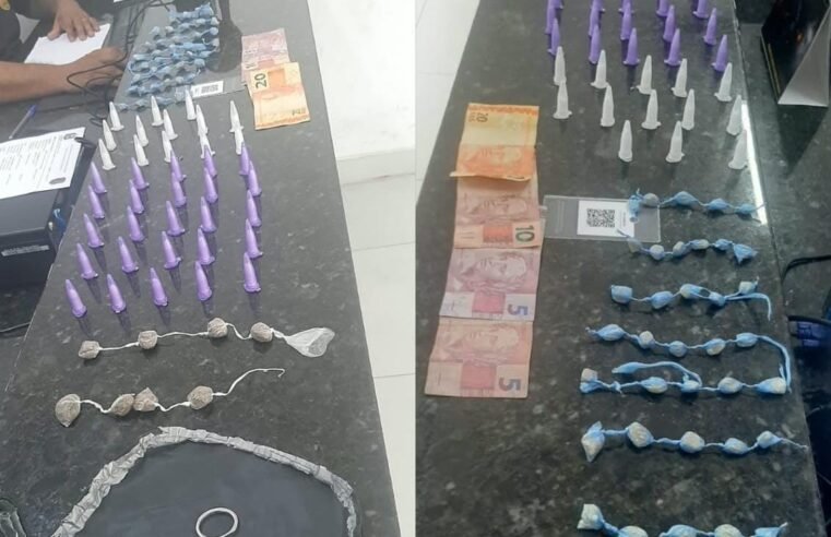 *POLÍCIA MILITAR PRENDE TRAFICANTE EM CARAGUATATUBA*