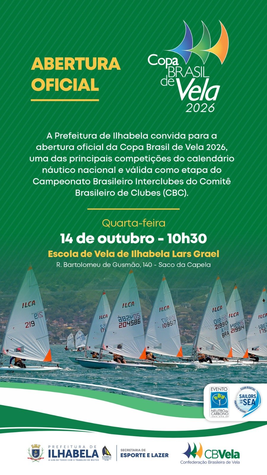 ⛵ *COPA BRASIL DE VELA 2026*