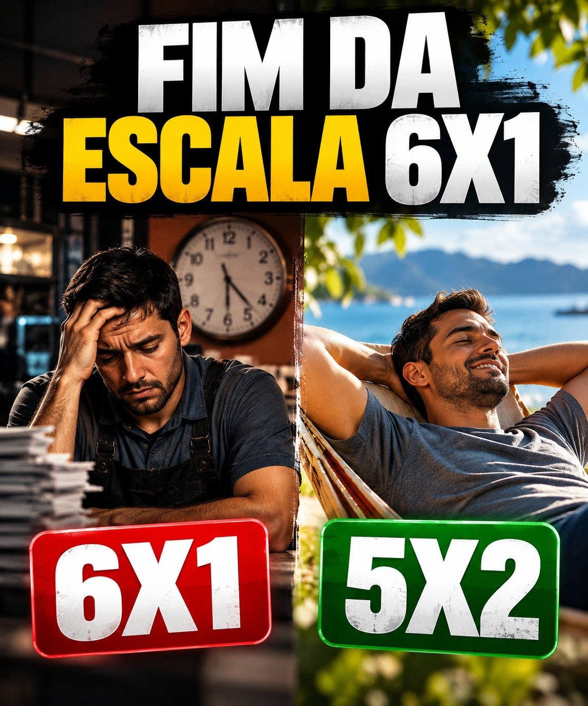 – FIM DA ESCALA 6X1: O QUE É VERDADE, O QUE NÃO ESTÃO EXPLICANDO E QUEM VAI…
