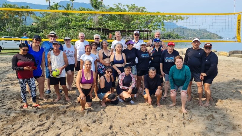 Ilhabela abre Festival de Vôlei para idosos