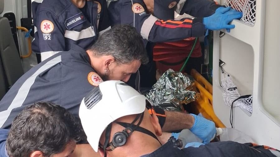 Mulher entra em parada cardiorrespiratória e é salva