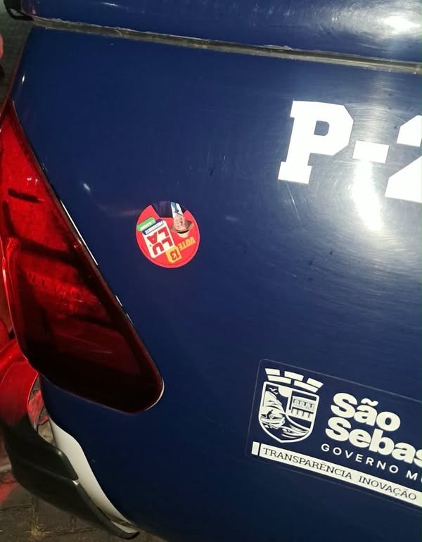 Polícia registra pichação e dano público em manifestação em Boiçucanga
