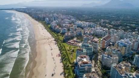 Bertioga registra bandeira verde em todas as praias