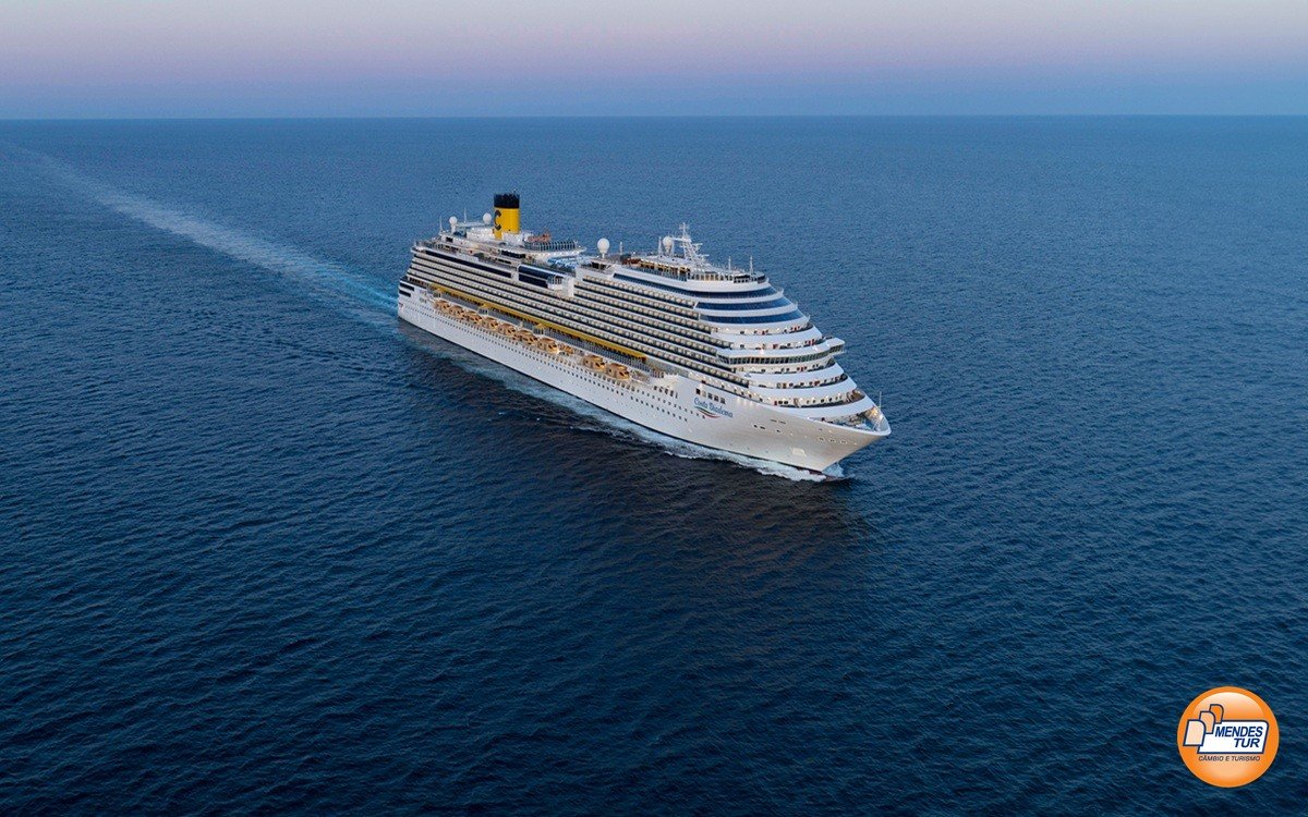 Costa Diadema inicia cruzeiros com parada em Ilhabela